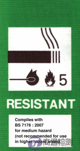 BS7176 中等危險的標(biāo)簽示例.png
